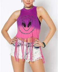 Fringe Alien Tank Top