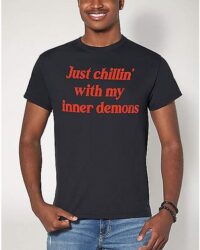 Just Chillin Demons T Shirt