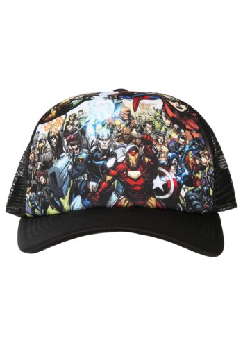 MARVEL Hero Collage Trucker Hat