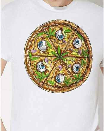 Psychedelic Pizza T Shirt - Akasha Shrine