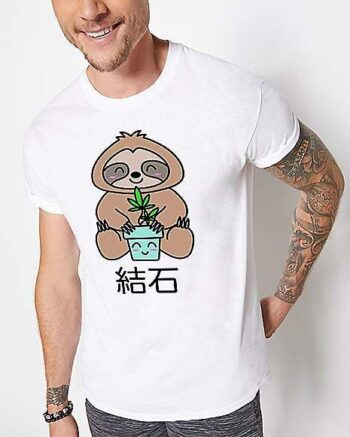 Stoned Sloth T Shirt