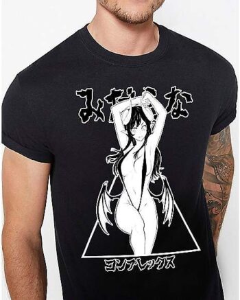Demon Girl Hentai T Shirt - Lewd Complex