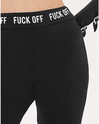 Fuck Off Biker Shorts