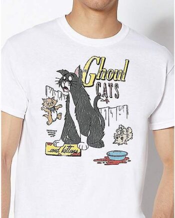 Ghoul Cats T Shirt - Takeout Order