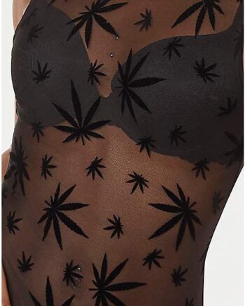 Leaf Mesh Bodysuit