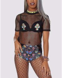 Mesh Mushroom Top