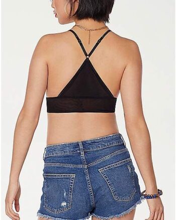 Mesh Sunflower Bralette