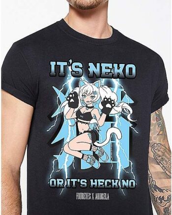 Neko or Heck No Hentai T Shirt - iiii Clothing