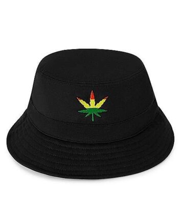 Rasta Leaf Bucket Hat