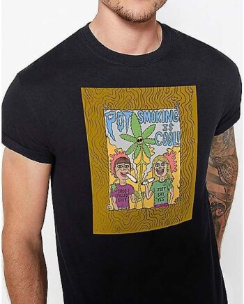 Smoking Pot T Shirt - Mike Diana