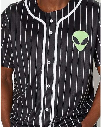 Strung Out Alien Button Down Jersey