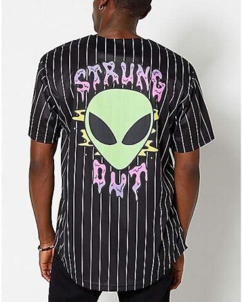 Strung Out Alien Button Down Jersey