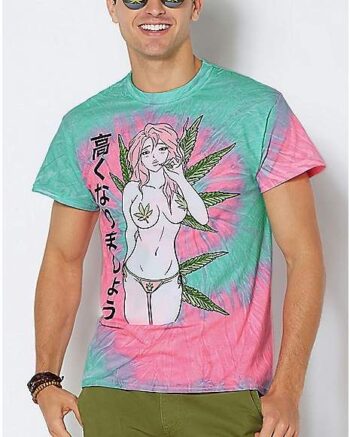 Tie Dye Mary Smokes T Shirt