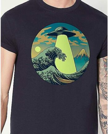 UFO in Honshu T Shirt - benangbaja