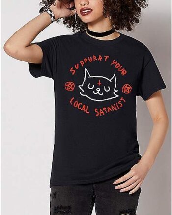 Local Satanist T Shirt - Rodrigobhz