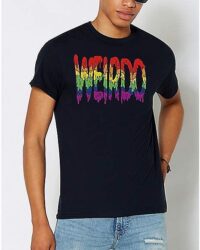 Rainbow Weirdo Drip T Shirt