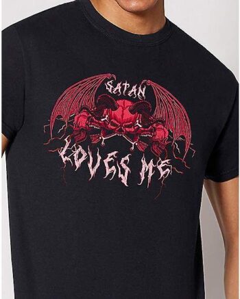 Satan Loves Me T Shirt