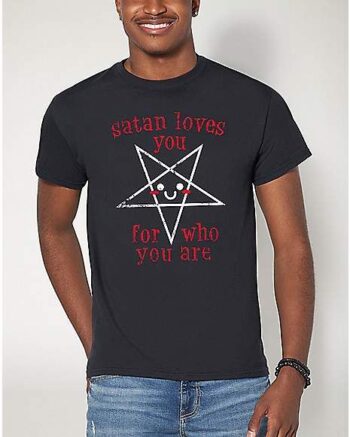 Satan Loves You T Shirt