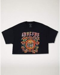 Sublime Flower Crop Top T Shirt