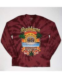 Tie Dye Sunset Sublime Long Sleeve T Shirt