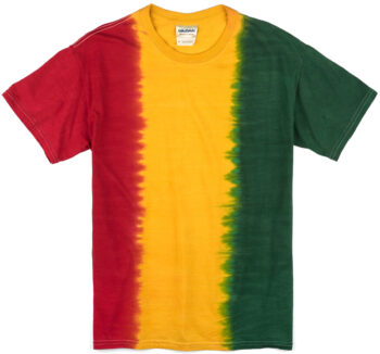 Mens Rasta Tye Dye T-Shirt