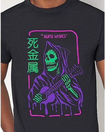 Neon Death Wishes T Shirt