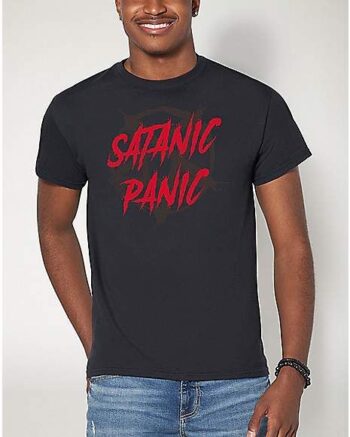 Pentagram Satanic Panic T Shirt