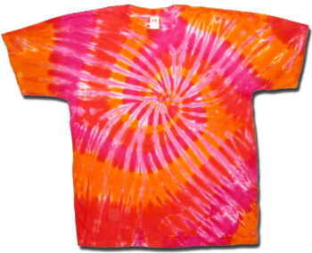 Tie Dye T-shirt- Dawn Swirl Adult Tee