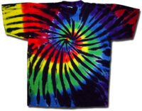 Tie Dye T-shirt - Glass Swirl Adult Tee