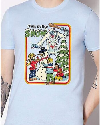 Fun in the Snow T Shirt - Steven Rhodes