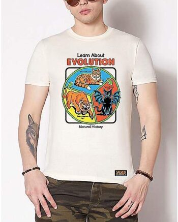 Learn About Evolution T Shirt - Steven Rhodes