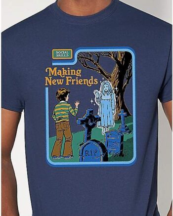 Making New Friends T Shirt - Steven Rhodes