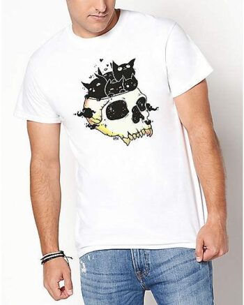 Skull Full of Cats T Shirt - CellsDividing