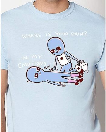 Where is Your Pain T Shirt - Nathan Pyle