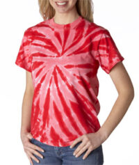 Tie Dye T-shirt - Pinwheel Pattern Adult Unisex Tee