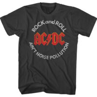 AC/DC Shirt Ain't Noise Pollution Black T-Shirt