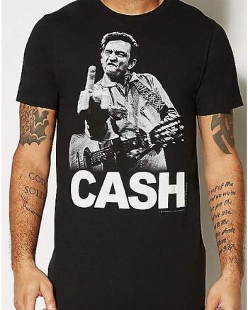 Finger Johnny Cash T Shirt