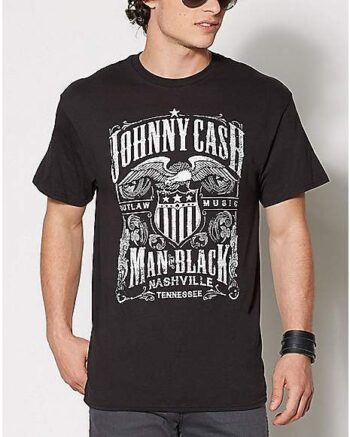 Johnny Cash Outlaw Nashville T Shirt