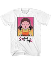 Neon Doll T Shirt - Squid Game