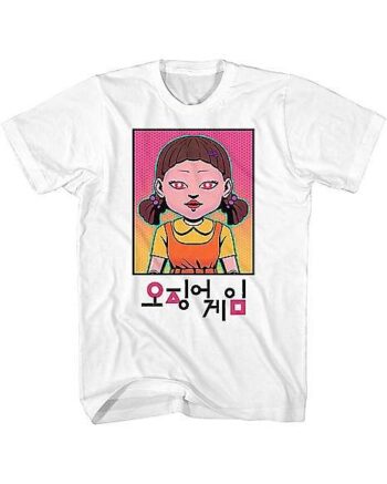 Neon Doll T Shirt - Squid Game