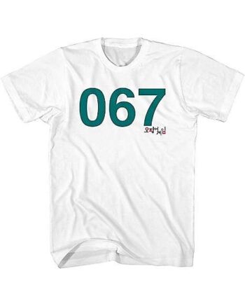 Player 067 T Shirt - Squid Game