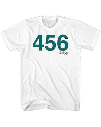 Player 456 T Shirt - Squid Game