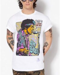 Pop Art Jimi Hendrix T Shirt