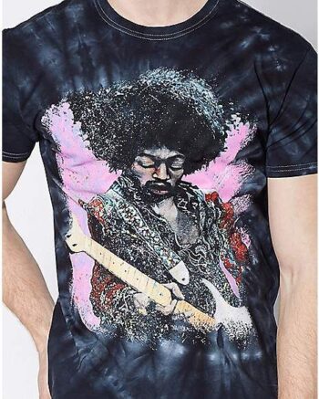 Tie Dye Jimi Hendrix T Shirt