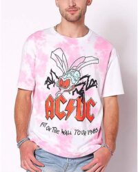 Tie Dye Fly ACDC T Shirt