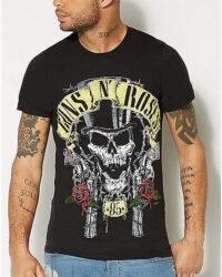 Top Hats Guns N Roses T Shirt