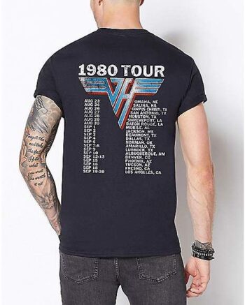 Van Halen 1982 Tour T Shirt