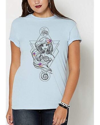 Boho Ariel T Shirt - The Little Mermaid