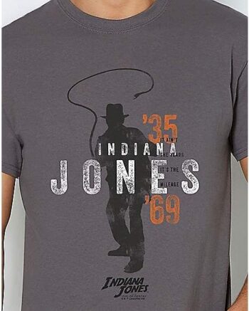 It's The Mileage T Shirt - Indiana Jones