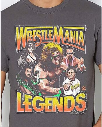 WrestleMania Legends T Shirt - WWE